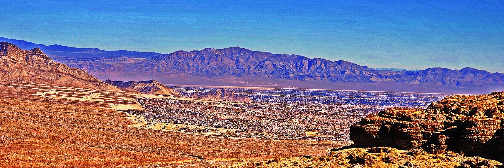 Summerlin, Cheyenne & Lone Mts., Gass Peak in Background. | Eastern Outer Circuit | Blue Diamond Hill | Red Rock Canyon, Nevada