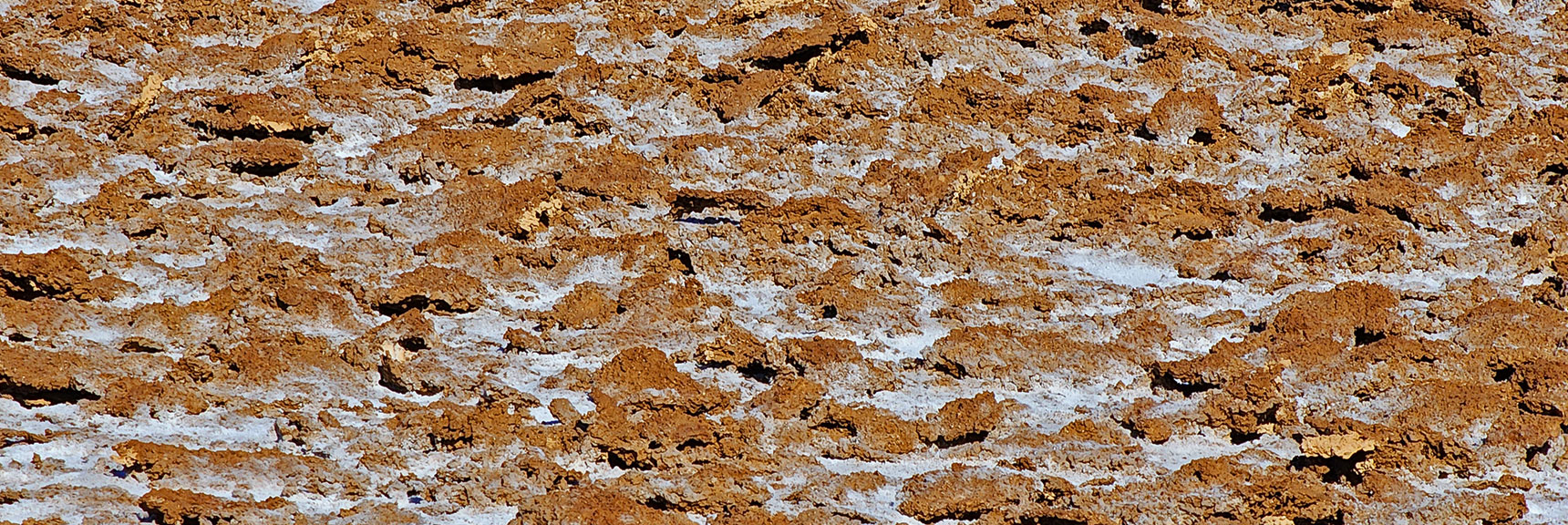 Rough Surface is Due to Salts Pushing Upward from Beneath | Death Valley Crossing | Death Valley National Park, California | David Smith | LasVegasAreaTrails.com