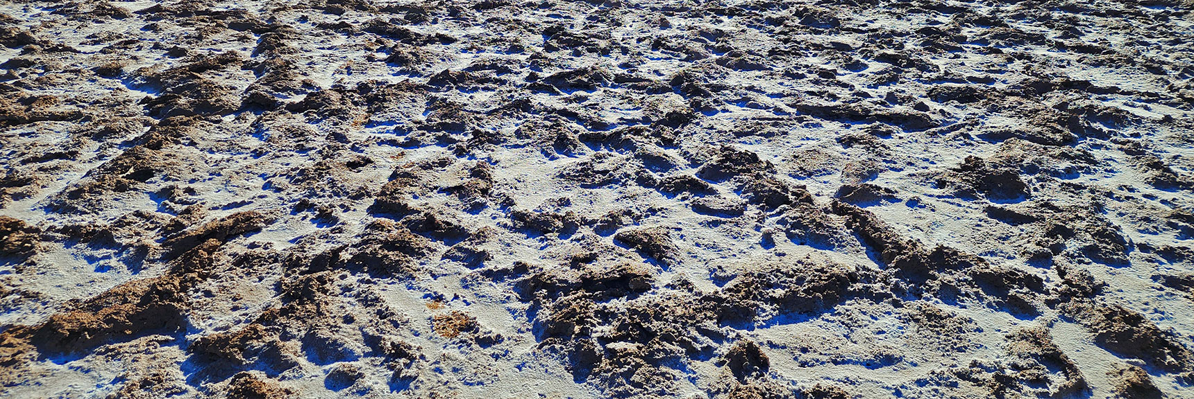 Always a Combination of Salts and Soil. Many Variations and Patterns Across the Desert Floor | Death Valley Crossing | Death Valley National Park, California | David Smith | LasVegasAreaTrails.com