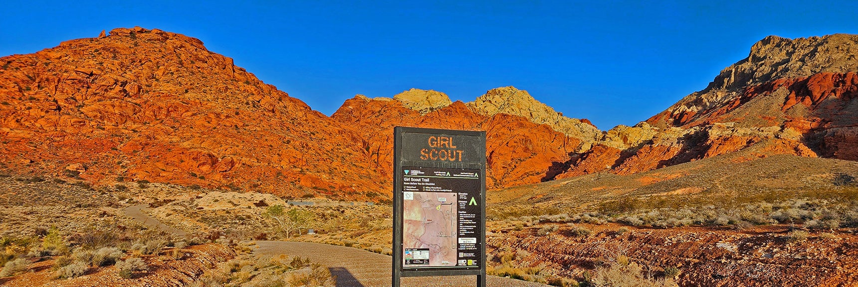 Girl Scout Trailhead to Ash Spring. | Ash Canyon to Calico Tanks | Calico Basin and Red Rock Canyon, Nevada | David Smith | Las Vegas Area Trails