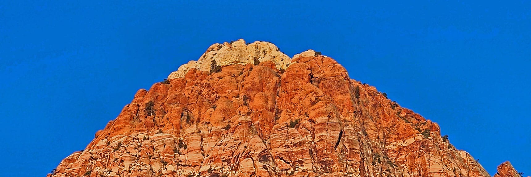 Close-up of Rainbow Mt. Summit | Knoll Trail | Red Rock Canyon National Conservation Area, Nevada | David Smith | LasVegasAreaTrails.com