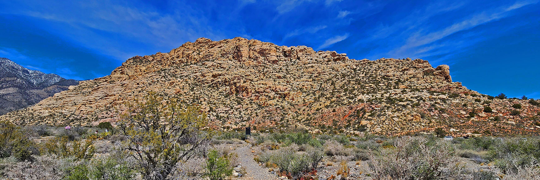 Cross Dry Wash to SMYC Northern Trailhead | SMYC Trail | Red Rock Canyon National Conservation Area, Nevada | David Smith | LasVegasAreaTrails.com
