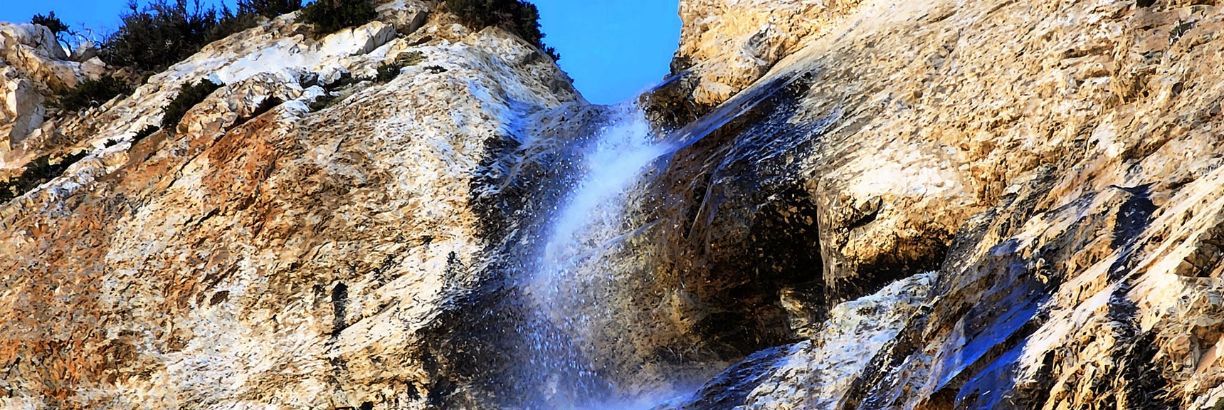 Greatest Volume of Water in Recent Years | Mary Jane Falls | Mt. Charleston Wilderness | Spring Mountains, Nevada