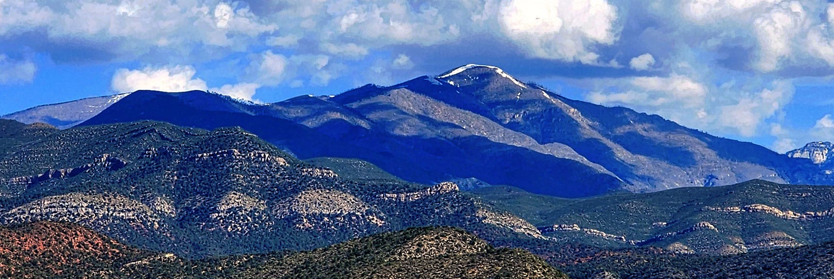Griffith Peak with Sexton Approach Ridge Below | Juniper Peak to Mt. Wilson | Rainbow Mountains Upper Crest Ridgeline, Nevada