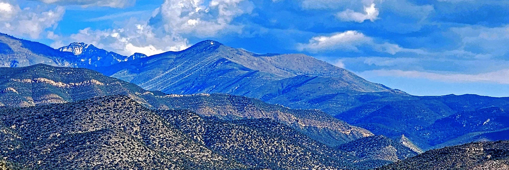 Harris Mountain with Wilson Approach Ridge Below | Juniper Peak to Mt. Wilson | Rainbow Mountains Upper Crest Ridgeline, Nevada