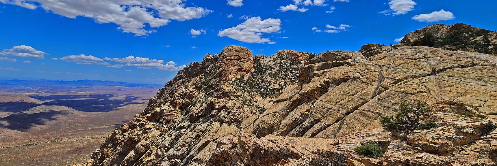 Monument Peak from Eastern Tip of Little Zion Plateau | Little Zion | Rainbow Mountain Wilderness, Nevada