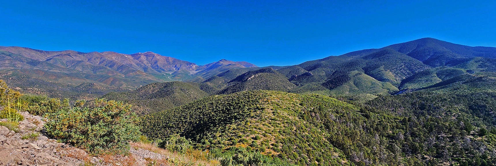 Approach Ridge to Wilson Ridge South High Point | Wilson Ridge Lovell Canyon Loop | Lovell Canyon, Nevada
