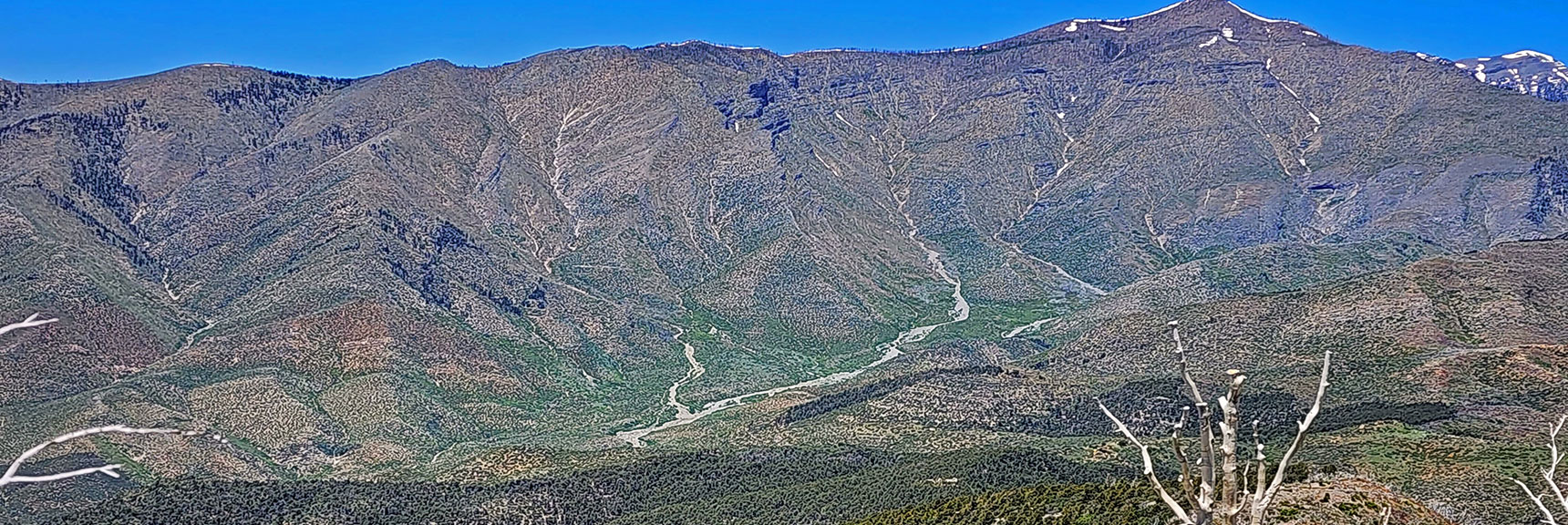 View Down into Lovell Canyon | Wilson Ridge Lovell Canyon Loop | Lovell Canyon, Nevada