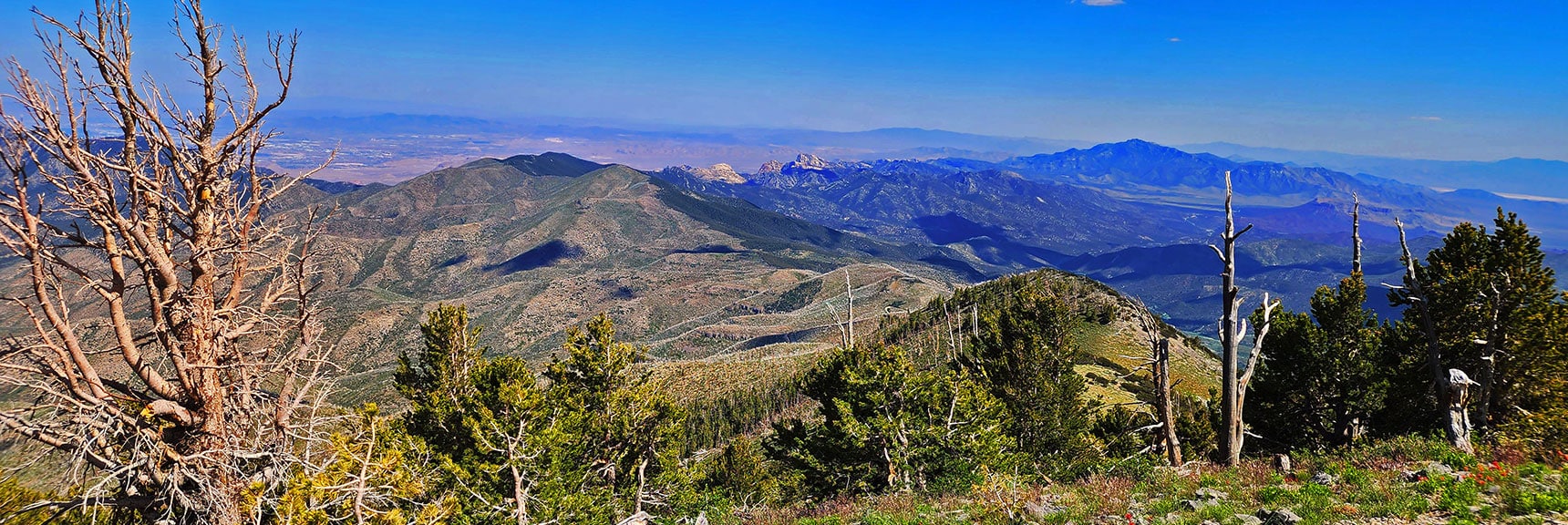 Wilson Ridge to Rainbow Mts. Upper Crest Ridgeline and Potosi Mt. | Wilson Ridge to Harris Mountain | Lovell Canyon, Nevada