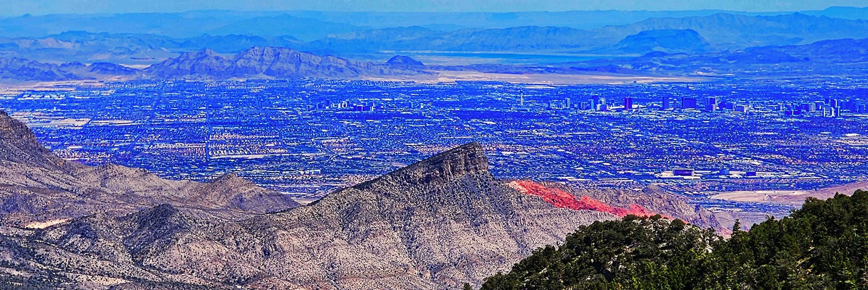Turtlehead Peak, Las Vegas Strip, Frenchman Mt., Lake Mead, Fortification Hill and More. | Wilson Ridge Lower Loop | Lovell Canyon, Nevada