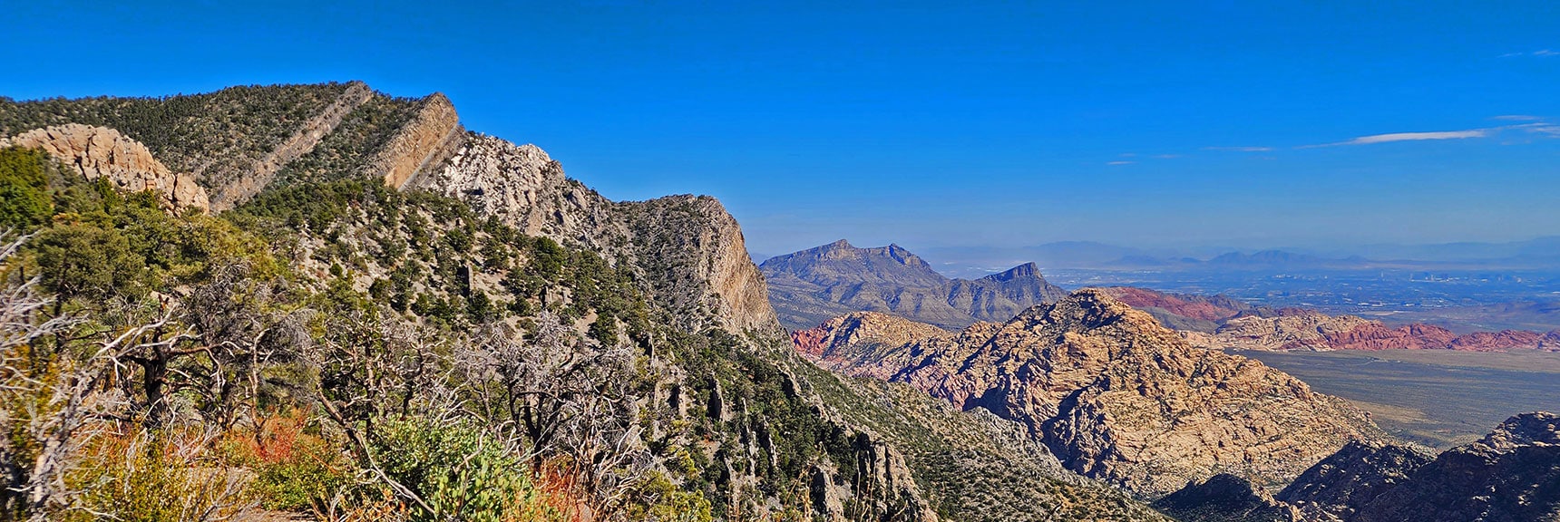White Rock Mt.; Damsel Peak; Turtlehead Peak and Calico Hills in View | Switchback Spring Pinnacle | Wilson Ridge | Lovell Canyon, Nevada