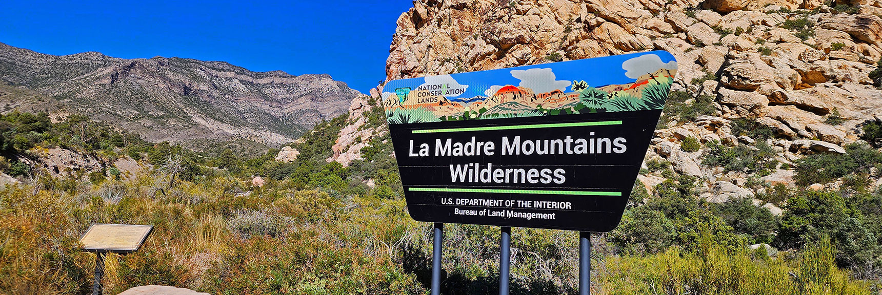 La Madre Mts. Wilderness and Red Rock Canyon (Willow Spring) are Today's Other 2 Wilderness Areas | Switchback Spring Ridge | Red Rock Canyon, Nevada