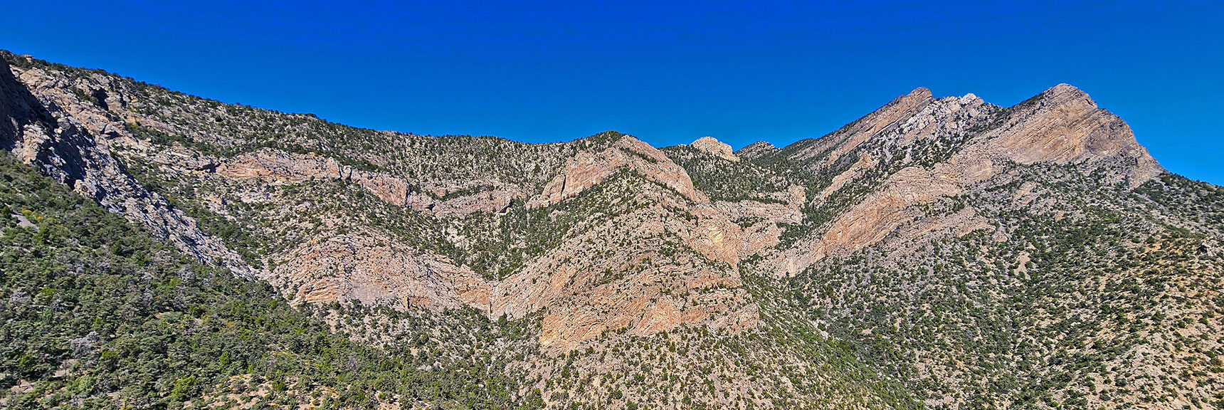 Wilson Ridgeline at Summit of Switchback Spring Canyon | Switchback Spring Ridge | Red Rock Canyon, Nevada