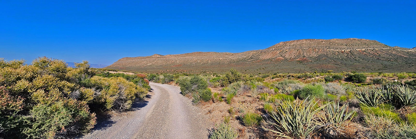 An Important Landmark for Wilderness Navigation Seen from Distant High Points | Landmark Bluff | Lovell Canyon, Nevada