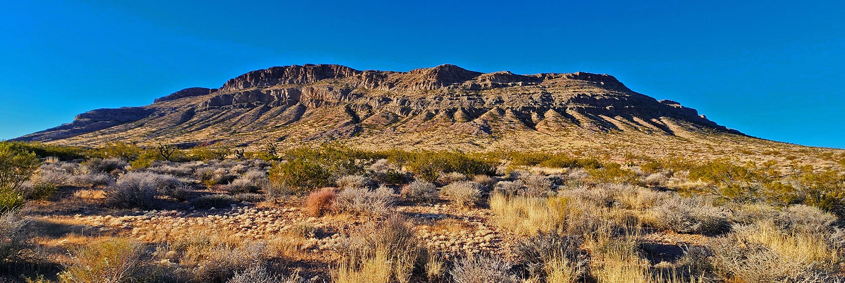 Large View of Southern Side of the Bluff | Landmark Bluff | Lovell Canyon, Nevada