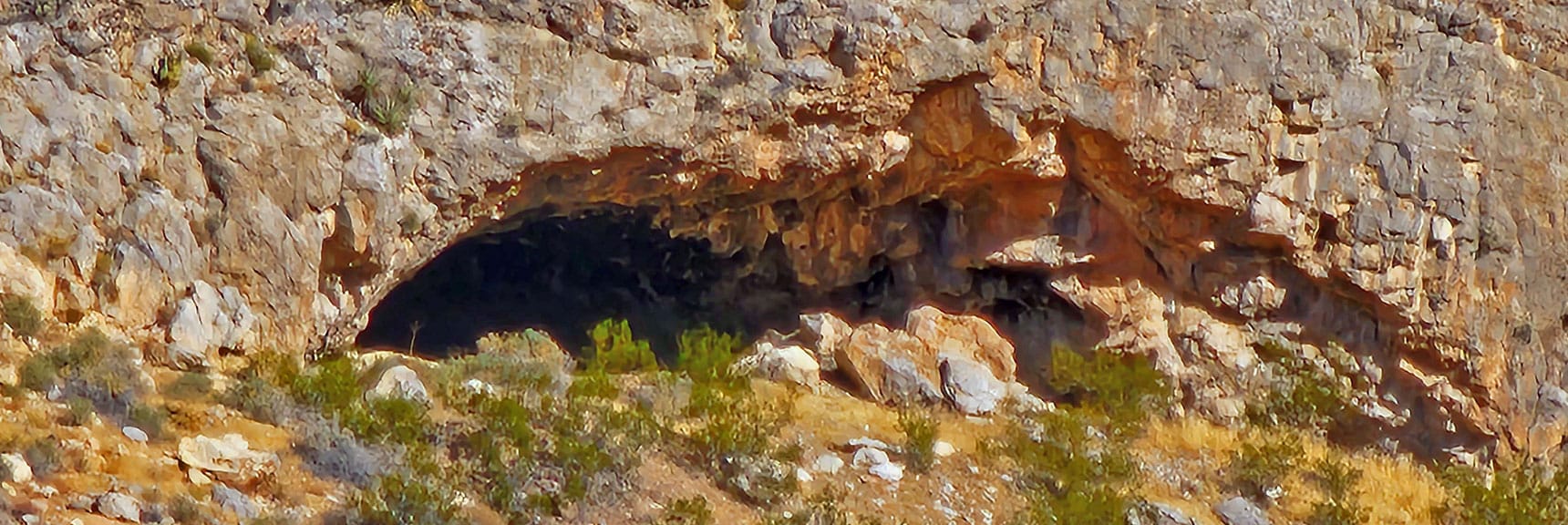 How Far Back Does This Large Limestone Cave Go? Worth a Future Adventure! | Landmark Bluff | Lovell Canyon, Nevada