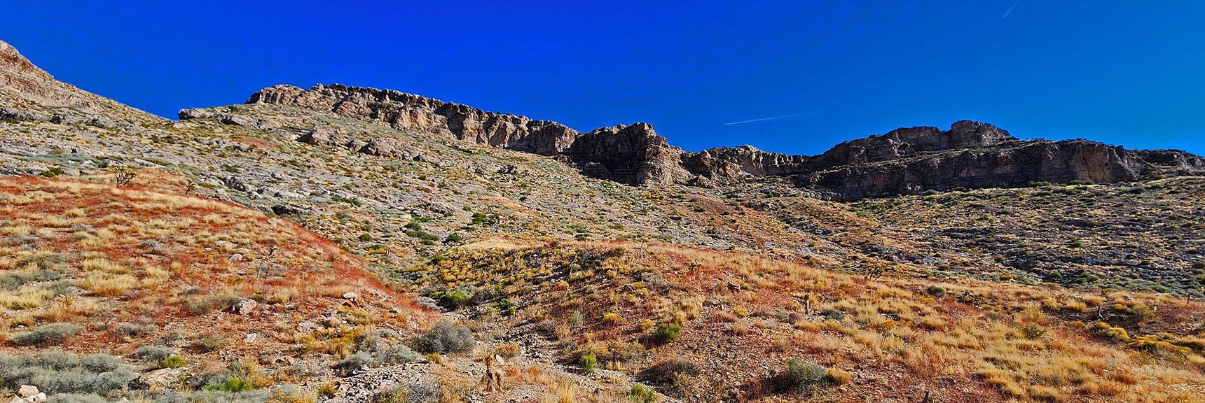 More of the Bluff's Western Summit Line in This Canyon. | Landmark Bluff | Lovell Canyon, Nevada