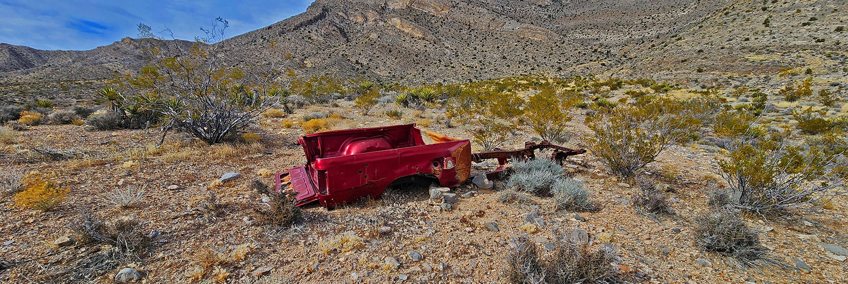 Toyota V6 That Didn't Make It. | Damsel Peak Southeastern Slope | Calico & Brownstone Basins, Nevada