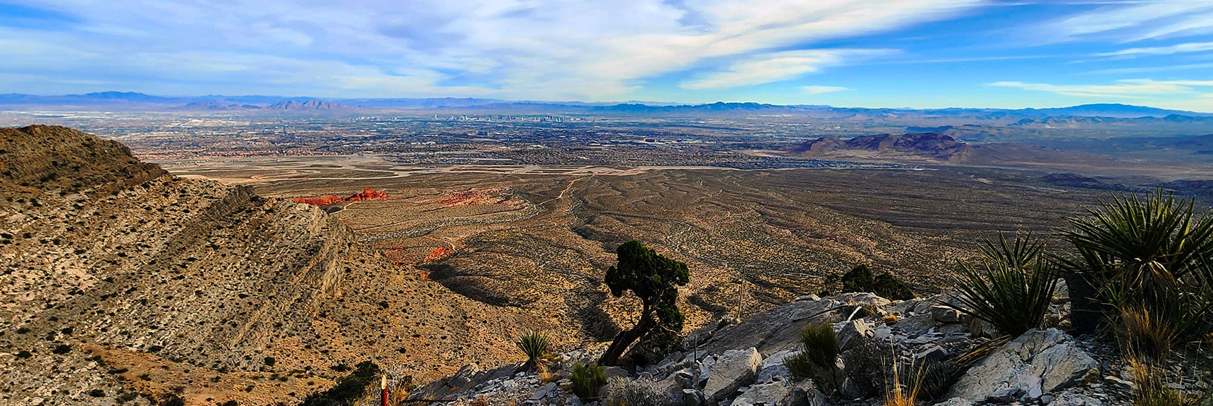 Lighting Continuing to Improve. SE View. | Damsel Peak Southeastern Slope | Calico & Brownstone Basins, Nevada