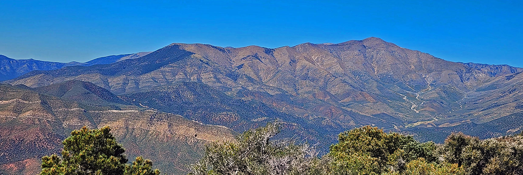 Sexton Ridge to Griffith Peak and Ridgeline Summit, West Side of Lovell Canyon | Lovell Canyon Ridgelines | Lovell Canyon, Nevada