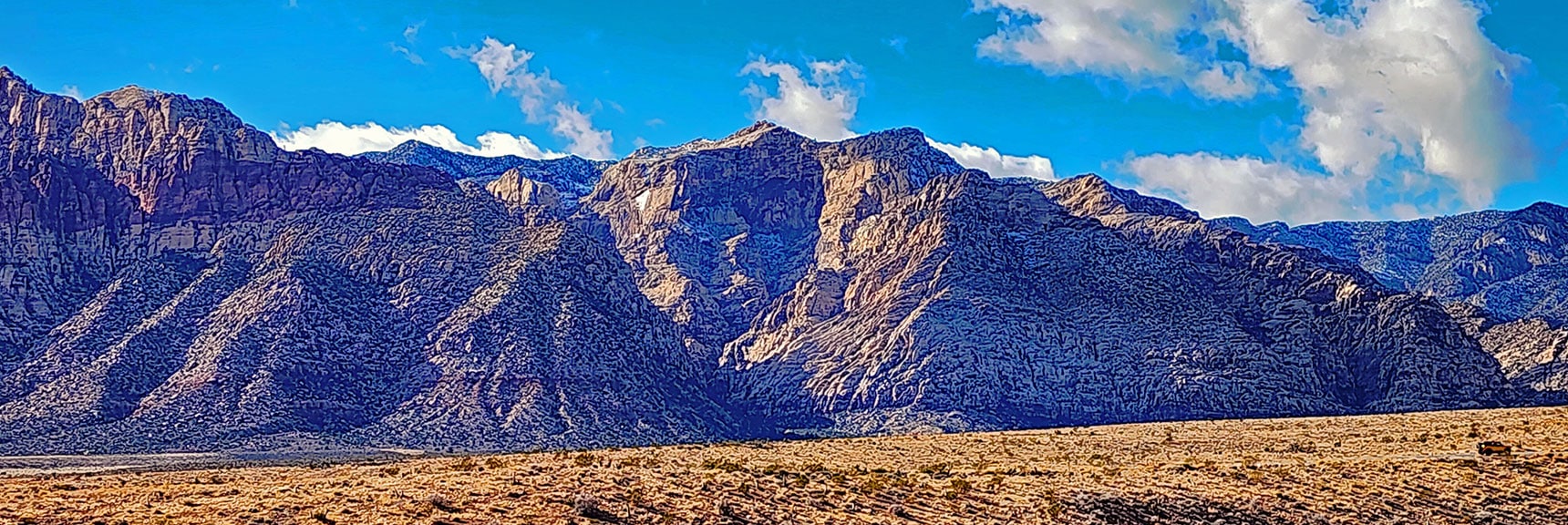 Buffalo Wall Above Ice Box Canyon | Lower Calico Hills Loop | Calico Basin & Red Rock Canyon, Nevada