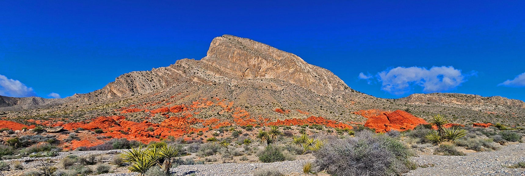 Road Rounds to East Side of Damsel Peak. Note Many Gradual Summit Approaches on East Side. | Damsel Peak Loop | Gateway Peak | Brownstone Basin, Nevada