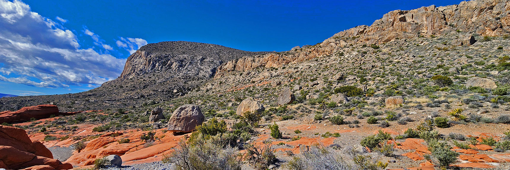 View Back Across Lower East Side of Damsel Peak. | Damsel Peak Loop | Gateway Peak | Brownstone Basin, Nevada