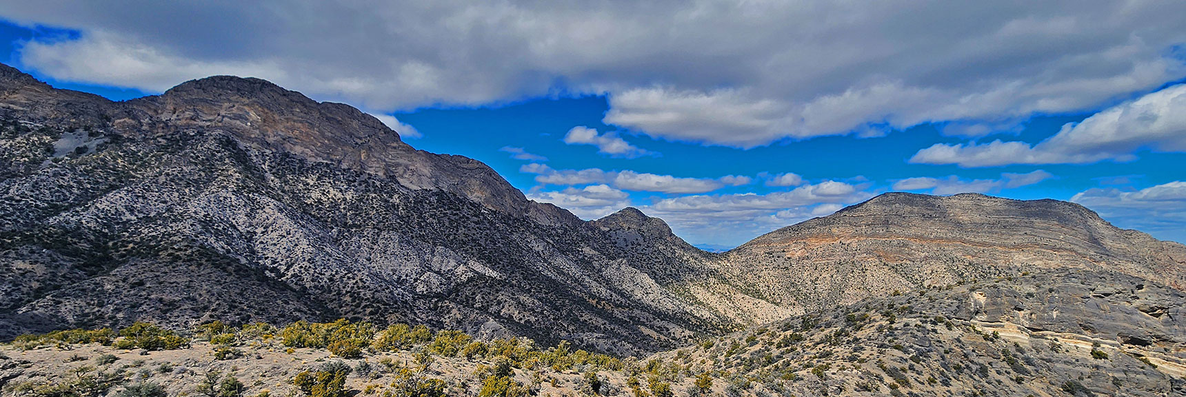 Eastern End of La Madre Ridgeline. | Damsel Peak Loop | Gateway Peak | Brownstone Basin, Nevada