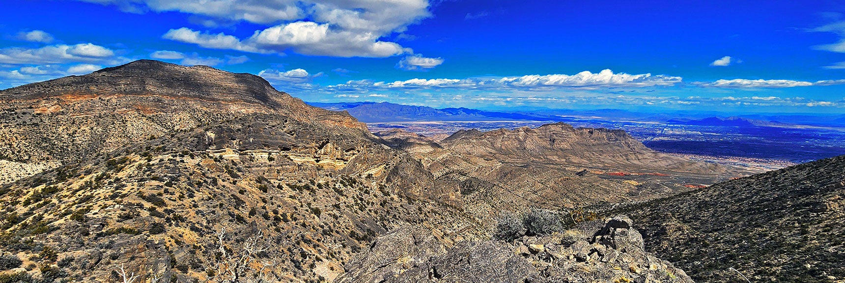 Summerlin Ridge, Vegas Valley, Muddy Mts., Frenchman Mt. | Damsel Peak Loop | Gateway Peak | Brownstone Basin, Nevada