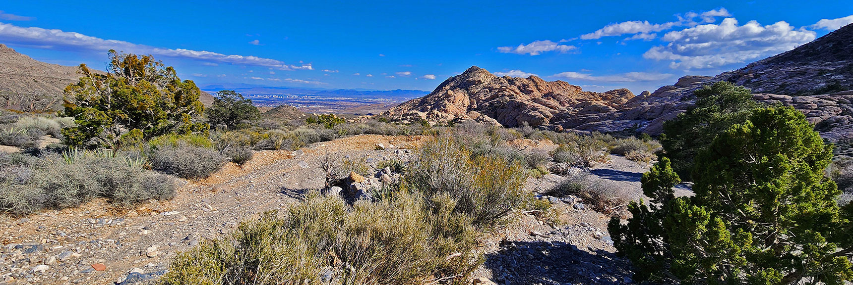 Gray Cap Peak and Ridge Ahead Further Down Brownstone Basin. | Damsel Peak Loop | Gateway Peak | Brownstone Basin, Nevada