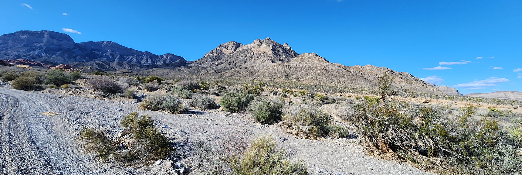 View Back to Southwest Corner of Damsel Peak. | Damsel Peak Loop | Gateway Peak | Brownstone Basin, Nevada