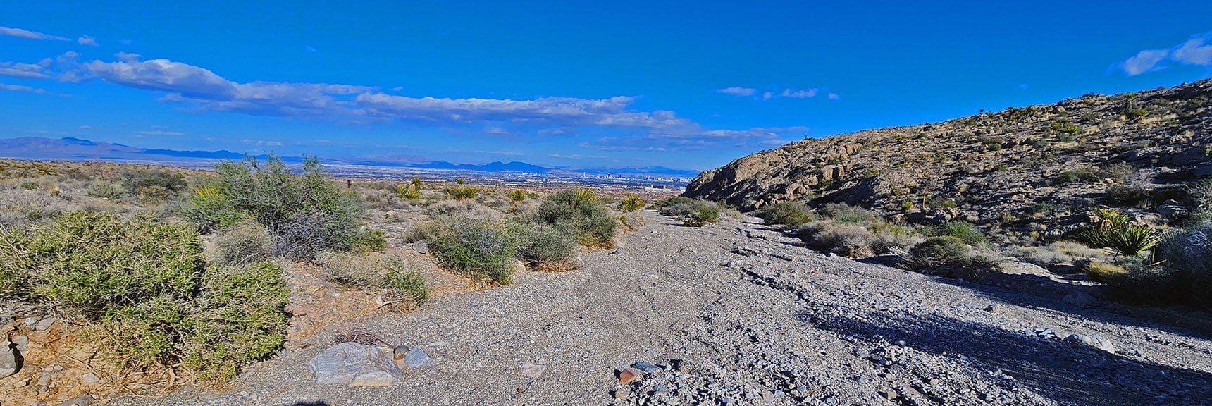 Continue Down Brownstone Road. Gray Cap Ridgeline to Right. | Damsel Peak Loop | Gateway Peak | Brownstone Basin, Nevada