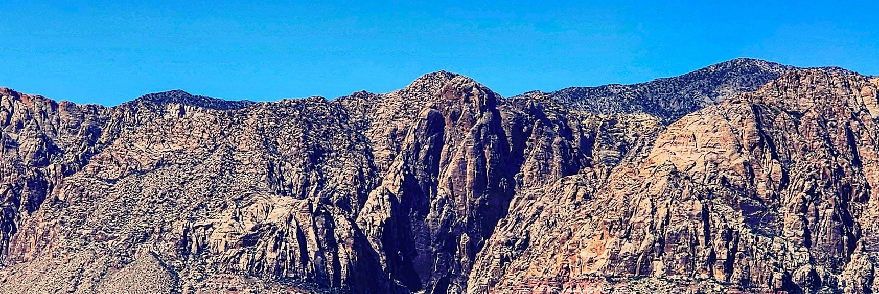 Next is the Highly Technical But Popular Black Velvet Peak. | Blue Diamond Hill Southern Ridgelines | Red Rock Canyon, Nevada