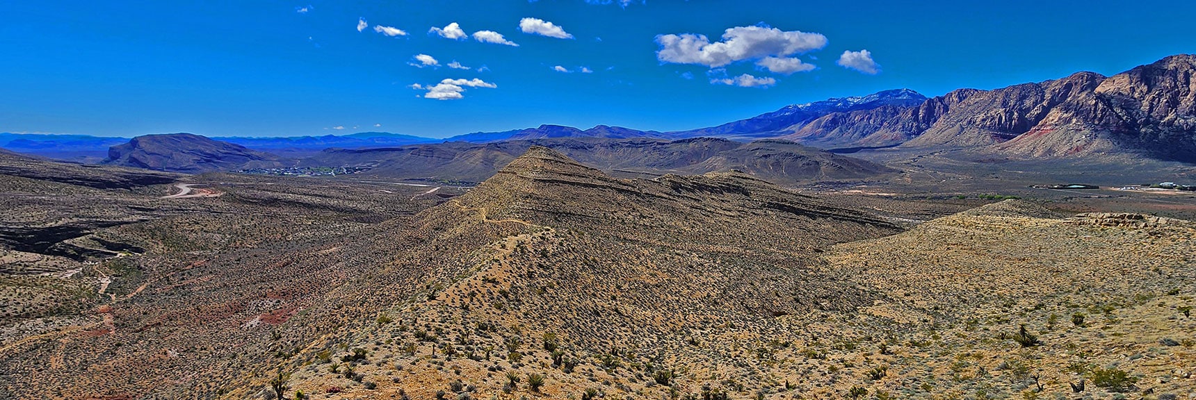 Ridgeline Looking South to First Cone Hill | Western High Ridge | Blue Diamond Hill, Nevada