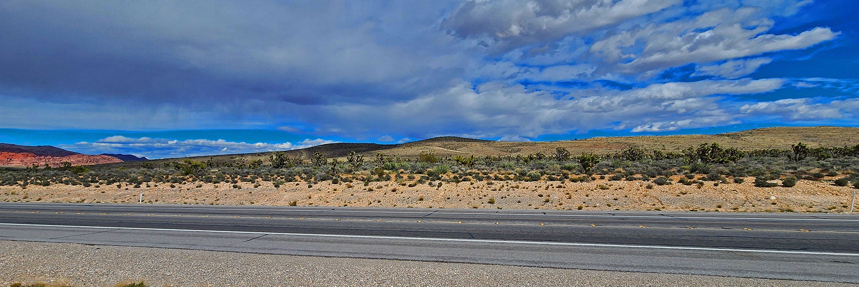 Now on Hwy 159 at Oak Creek Trailhead Viewing Western High Ridge | Western High Ridge | Blue Diamond Hill, Nevada