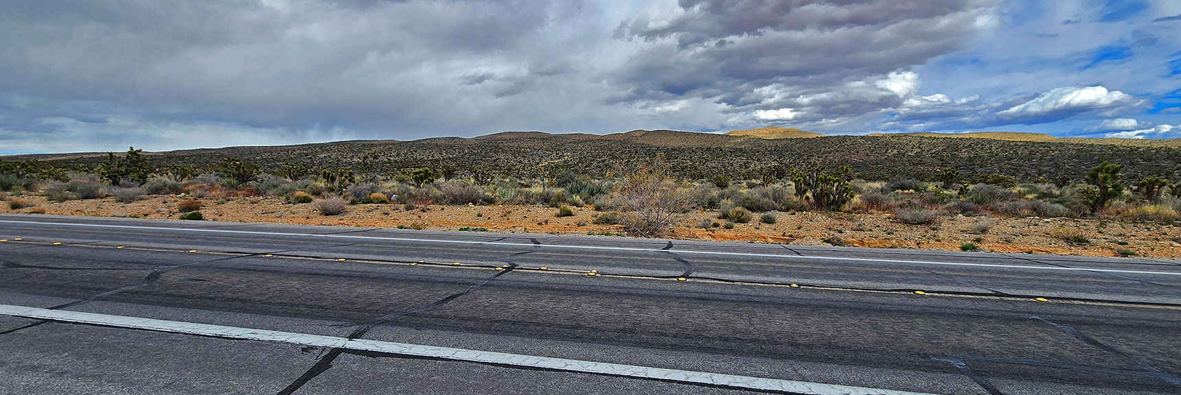 Western High Ridge from First Creek Trailhead Area. | Western High Ridge | Blue Diamond Hill, Nevada